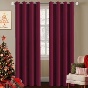 ستائر تعتيم لغرفة المعيشة مع حلقات معدنية 🪟🌟