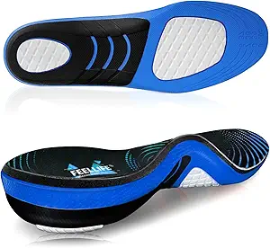 فيل لايف نعال داخلية لتخفيف الالم دعم قوس القدم وحشوات جل رياضية للجري