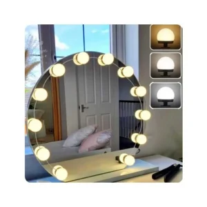 💡 طقم إضاءة LED RGB للمرآة