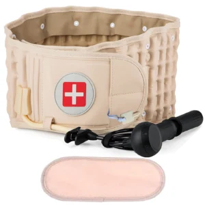 🩺 Piolmfp حزام ظهر هوائي لتخفيف الألم 🌬️💪 | دعم قطني وراحة أسفل الظهر ✅